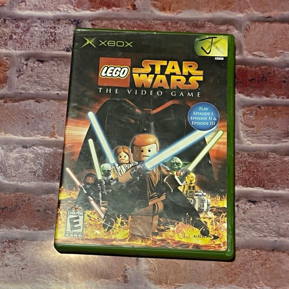 Eidos LEGO Star Wars: The Video Game Complete w/ Case Disc Microsoft Xbox